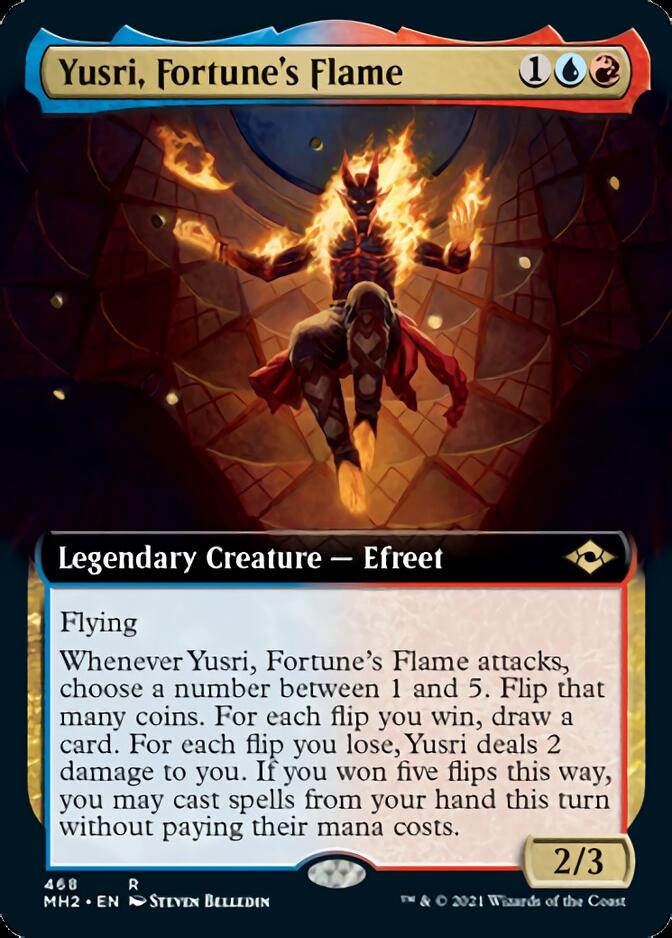 Yusri, Fortune's Flame (Extended Art) [Modern Horizons 2] | D20 Games