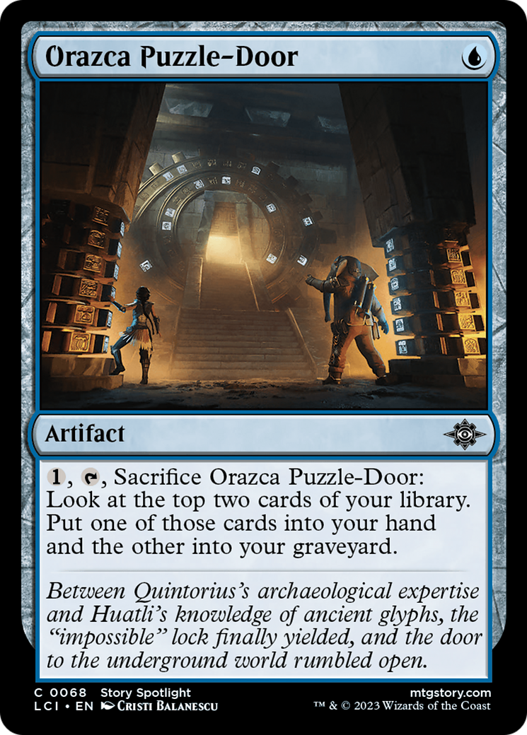 Orazca Puzzle-Door [The Lost Caverns of Ixalan] | D20 Games