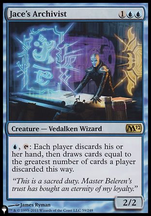 Jace's Archivist [The List] | D20 Games