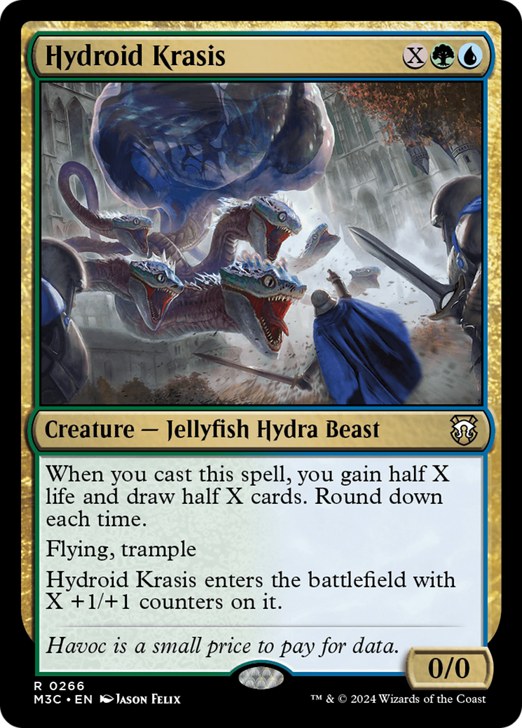 Hydroid Krasis (Ripple Foil) [Modern Horizons 3 Commander] | D20 Games