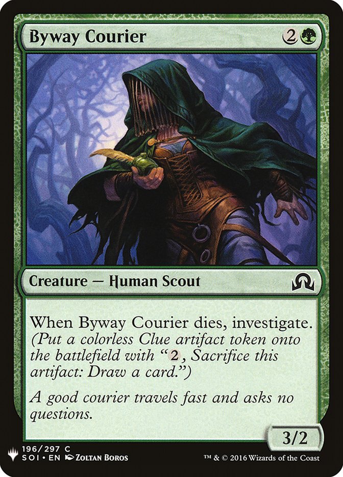 Byway Courier [Mystery Booster] | D20 Games