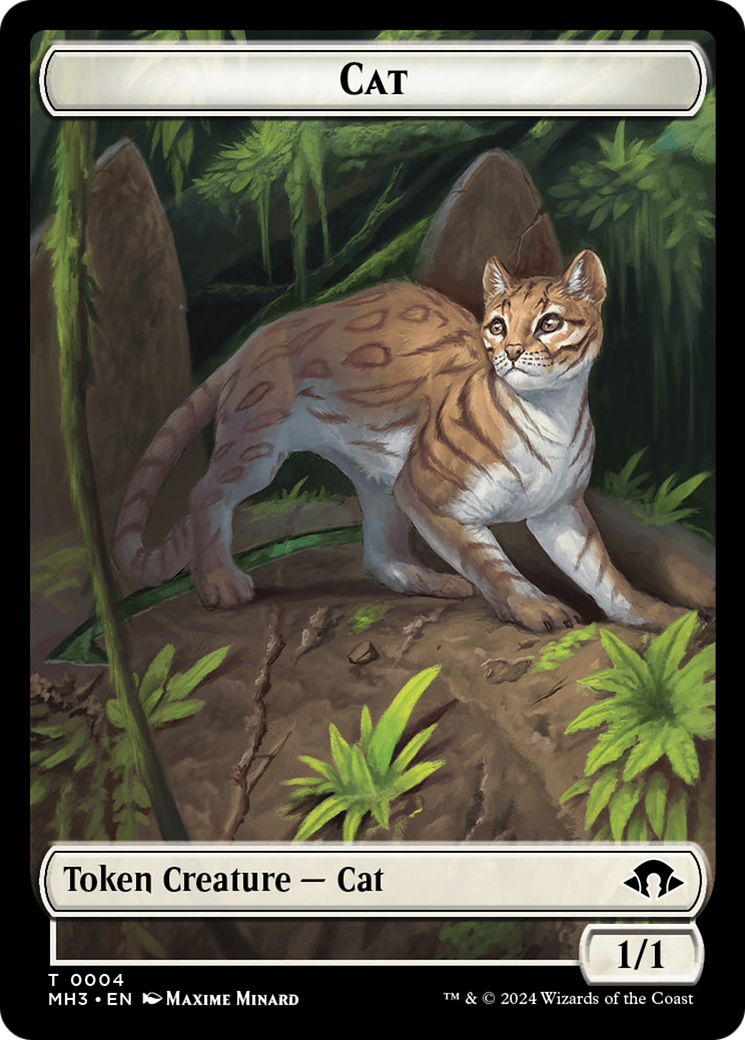 Cat Token [Modern Horizons 3 Tokens] | D20 Games