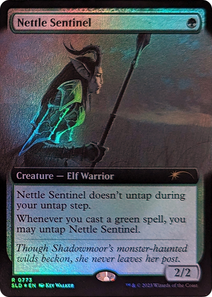 Nettle Sentinel (Extended Art) [Secret Lair Drop Series] | D20 Games