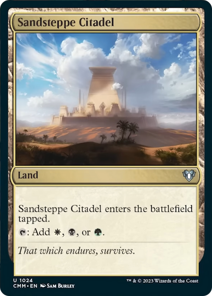 Sandsteppe Citadel [Commander Masters] | D20 Games