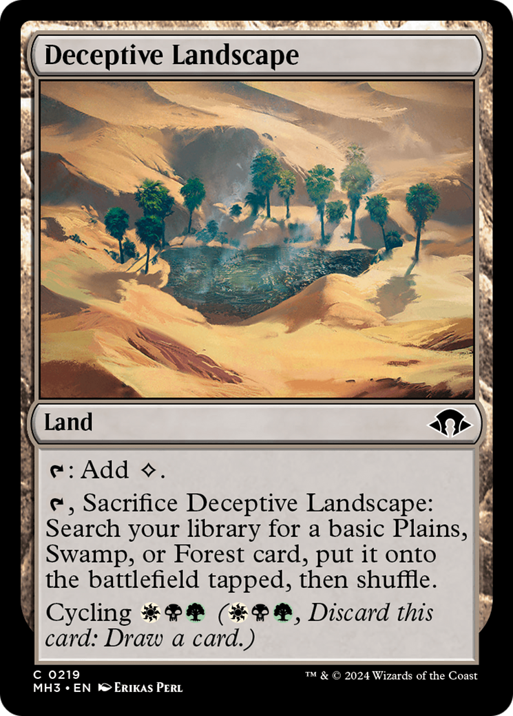 Deceptive Landscape [Modern Horizons 3] | D20 Games