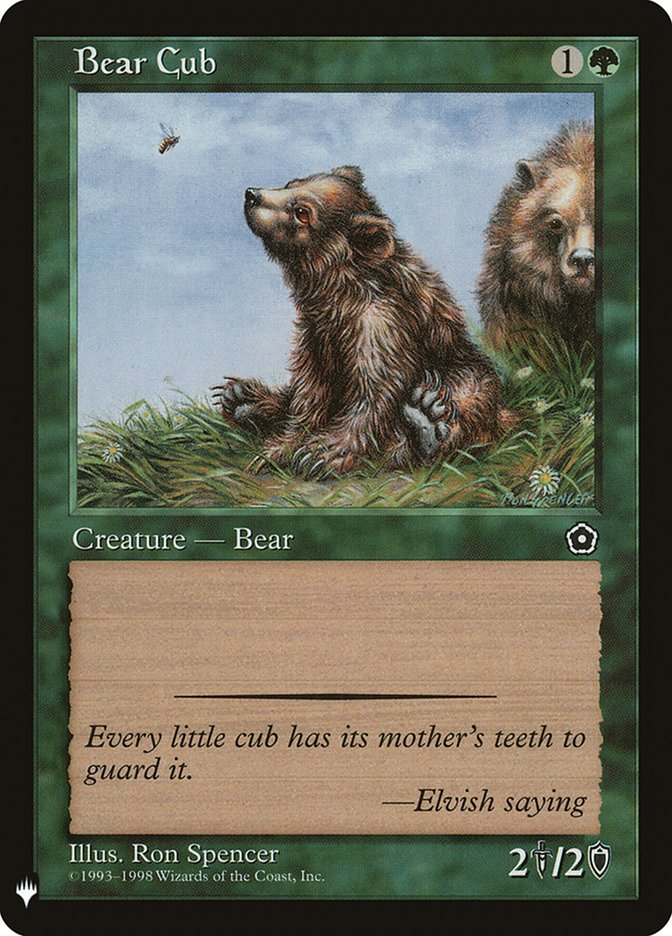 Bear Cub [Mystery Booster] | D20 Games