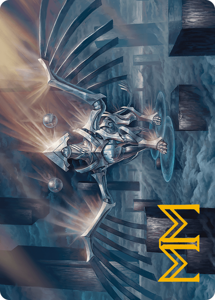 Sphinx of the Revelation Art Card (Gold-Stamped Signature) [Modern Horizons 3 Art Series] | D20 Games