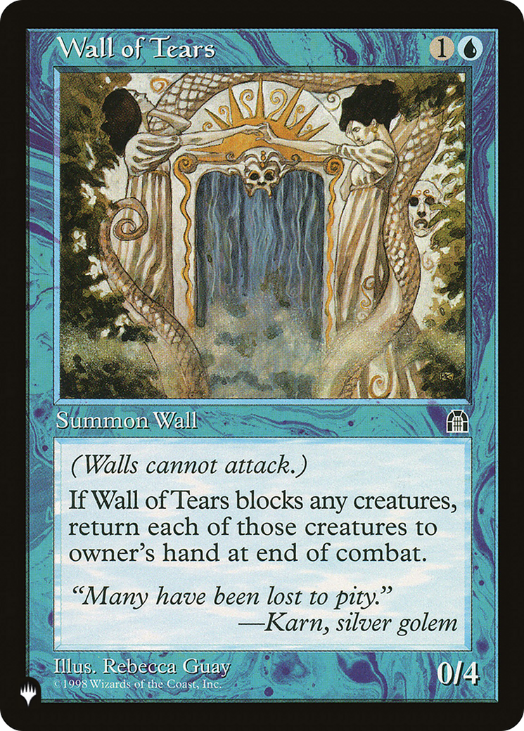 Wall of Tears [The List Reprints] | D20 Games