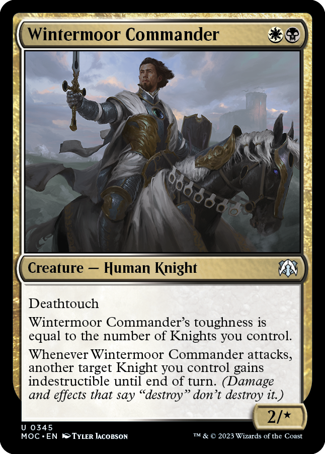 Wintermoor Commander [March of the Machine Commander] | D20 Games