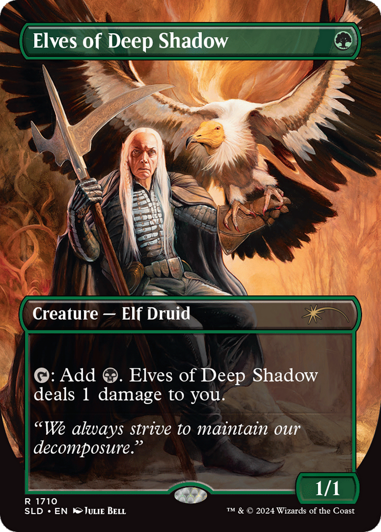 Elves of Deep Shadow (Rainbow Foil) [Secret Lair Drop Series] | D20 Games