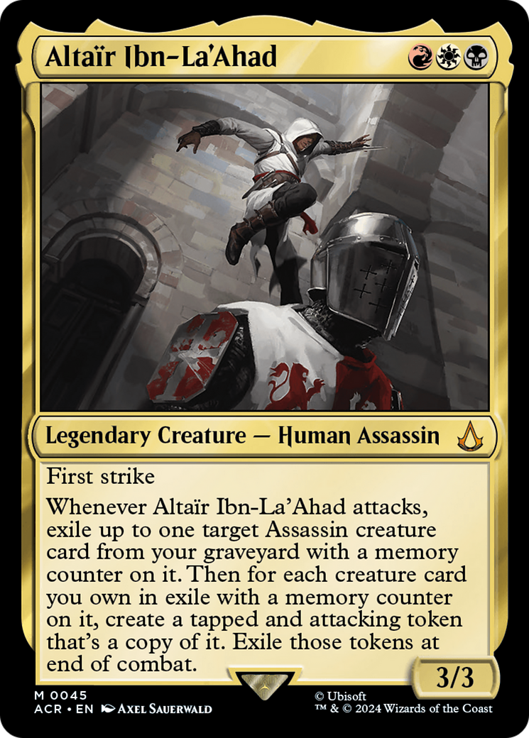 Altair Ibn-La'Ahad [Assassin's Creed] | D20 Games