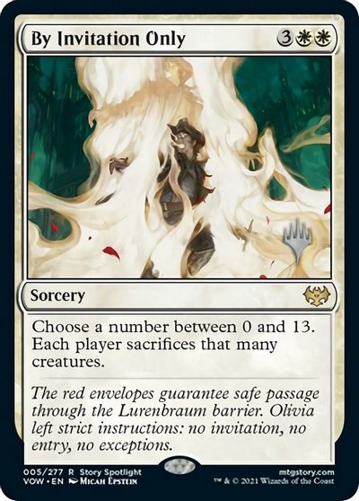 By Invitation Only (Promo Pack) [Innistrad: Crimson Vow Promos] | D20 Games