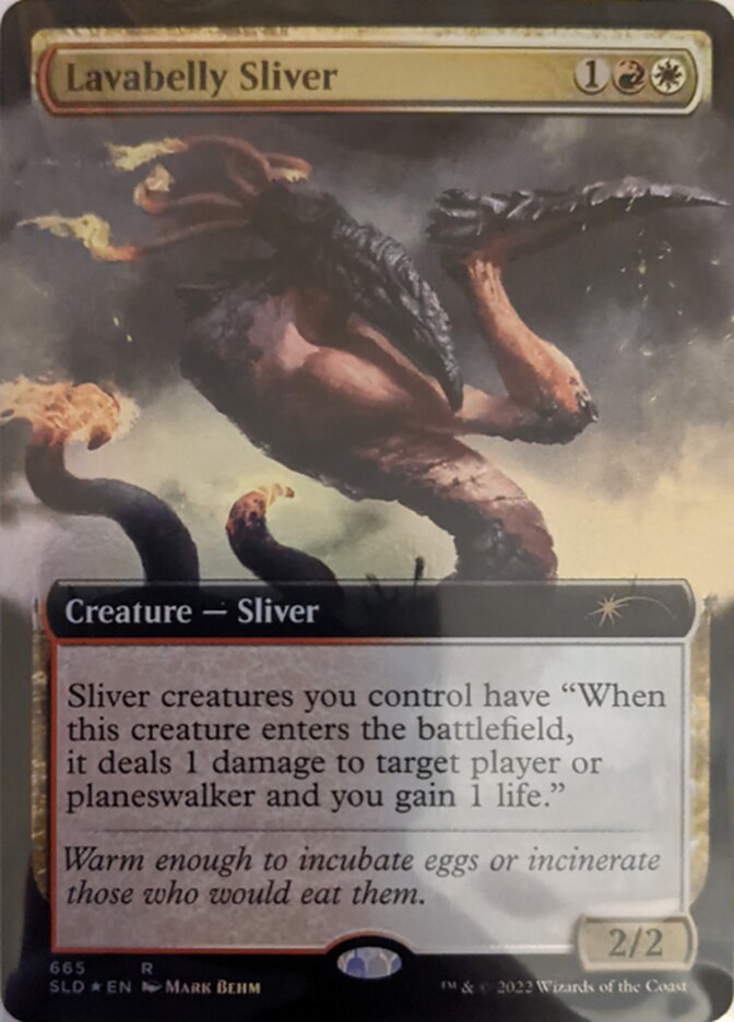 Lavabelly Sliver (Extended Art) [Secret Lair Drop Promos] | D20 Games