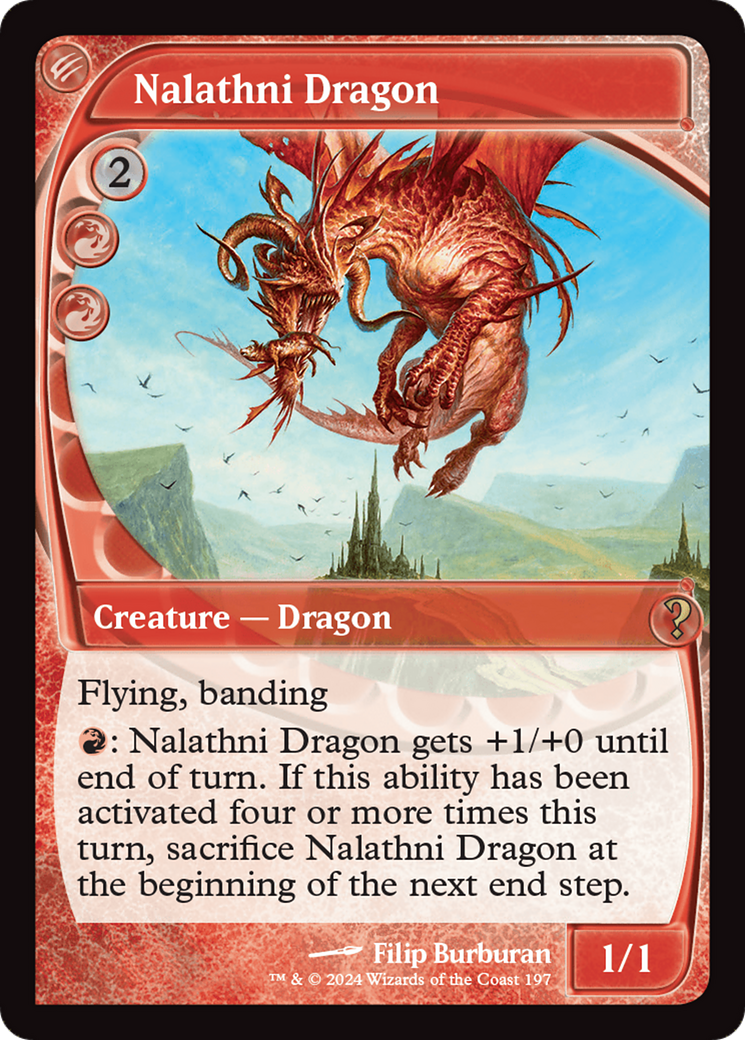 Nalathni Dragon (Future Sight) [Mystery Booster 2] | D20 Games