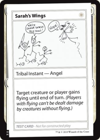 Sarah's Wings (2021 Edition) [Mystery Booster Playtest Cards] | D20 Games