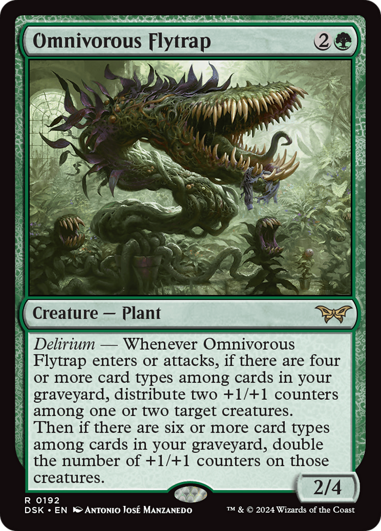 Omnivorous Flytrap [Duskmourn: House of Horror] | D20 Games