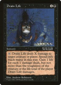 Drain Life (Oversized) [Oversize Cards] | D20 Games