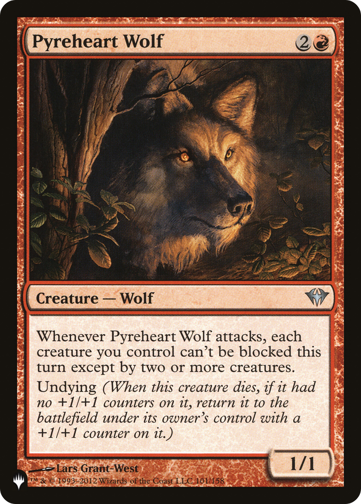 Pyreheart Wolf [The List] | D20 Games