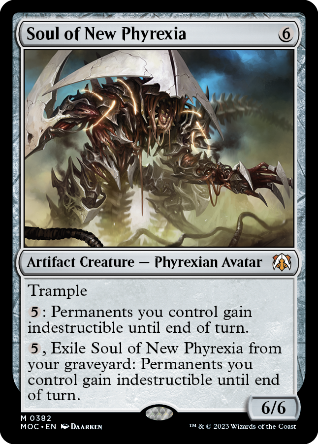 Soul of New Phyrexia [March of the Machine Commander] | D20 Games