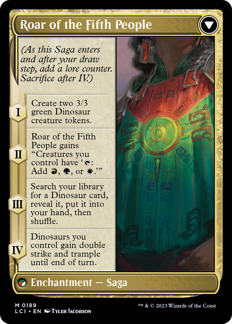 Huatli, Poet of Unity // Roar of the Fifth People [The Lost Caverns of Ixalan] | D20 Games