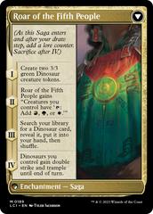 Huatli, Poet of Unity // Roar of the Fifth People [The Lost Caverns of Ixalan] | D20 Games