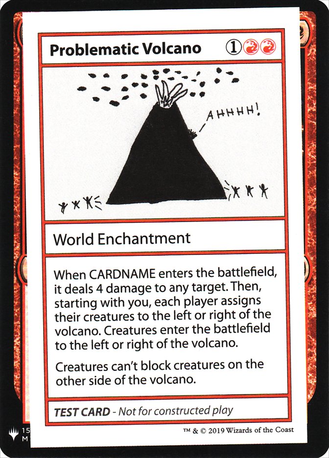 Problematic Volcano [Mystery Booster Playtest Cards] | D20 Games