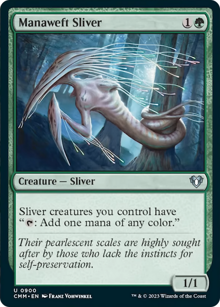 Manaweft Sliver [Commander Masters] | D20 Games