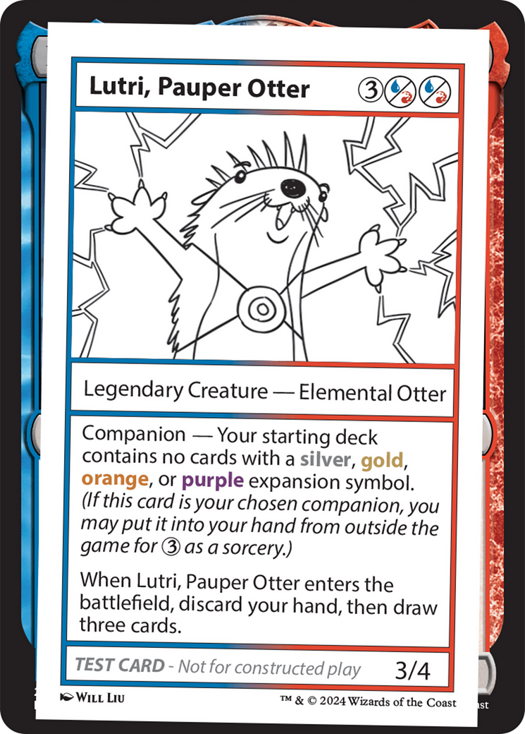 Lutri, Pauper Otter [Mystery Booster 2 Playtest Cards] | D20 Games