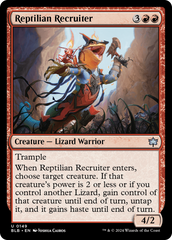 Reptilian Recruiter [Bloomburrow] | D20 Games