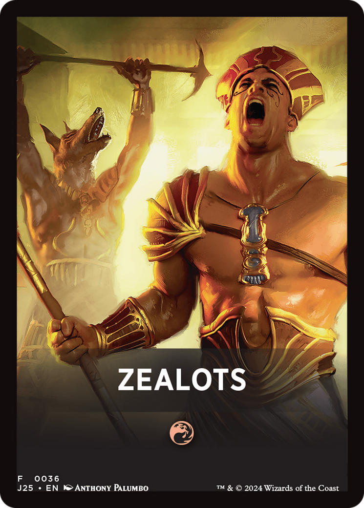 Zealots Theme Card [Foundations Jumpstart Front Cards] | D20 Games