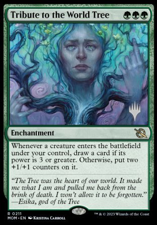 Tribute to the World Tree (Promo Pack) [March of the Machine Promos] | D20 Games