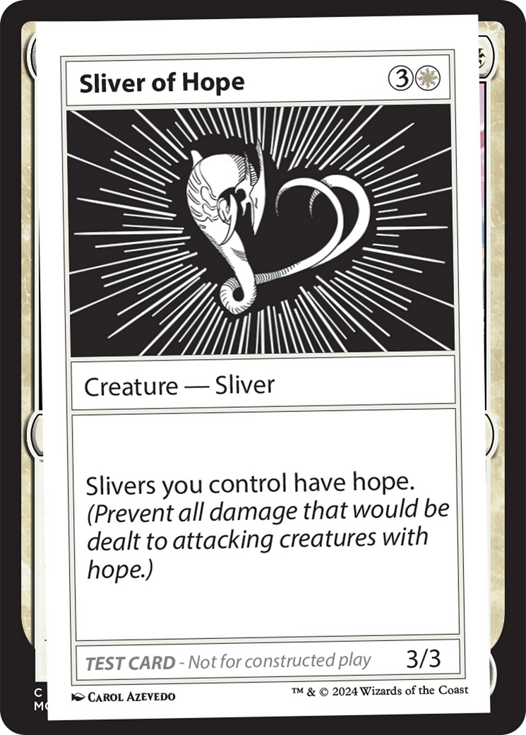 Sliver of Hope [Mystery Booster 2 Playtest Cards] | D20 Games