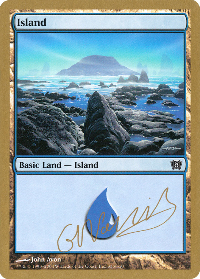 Island (gn335) (Gabriel Nassif) [World Championship Decks 2004] | D20 Games