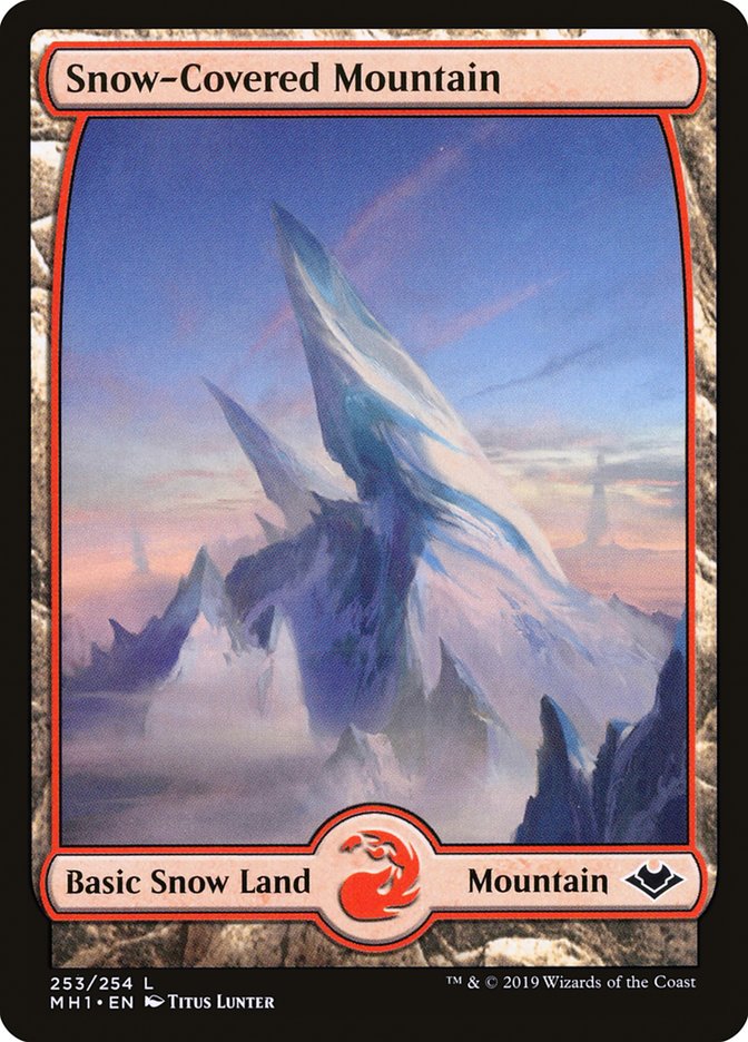 Snow-Covered Mountain [Modern Horizons] | D20 Games