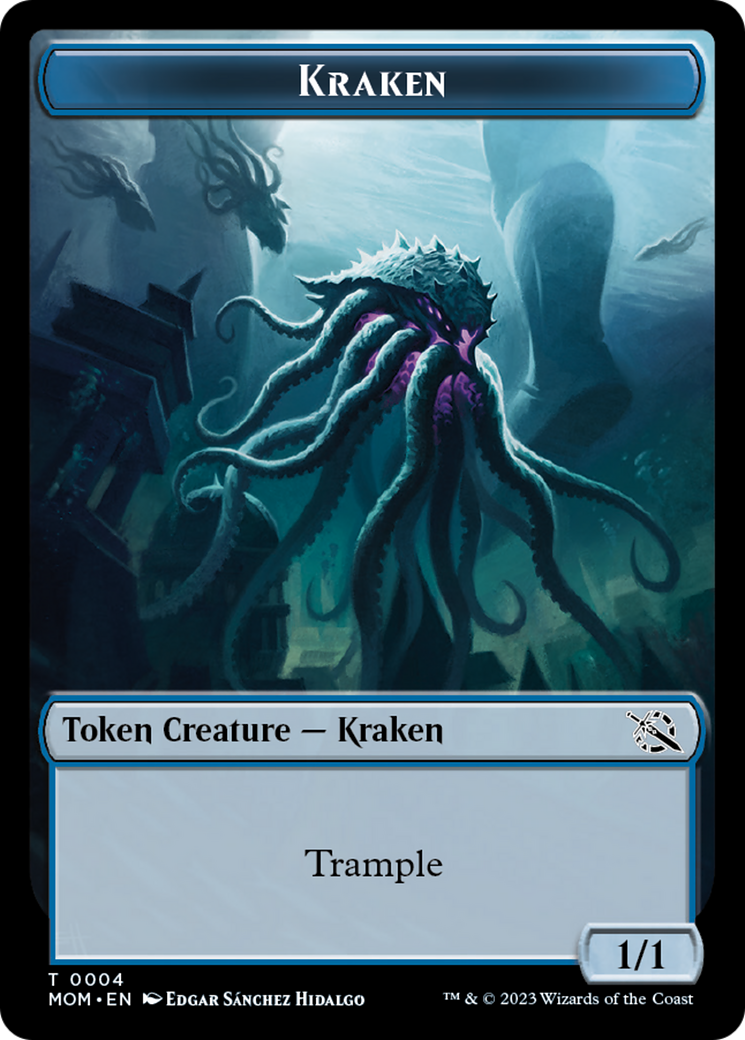 Kraken Token [March of the Machine Tokens] | D20 Games