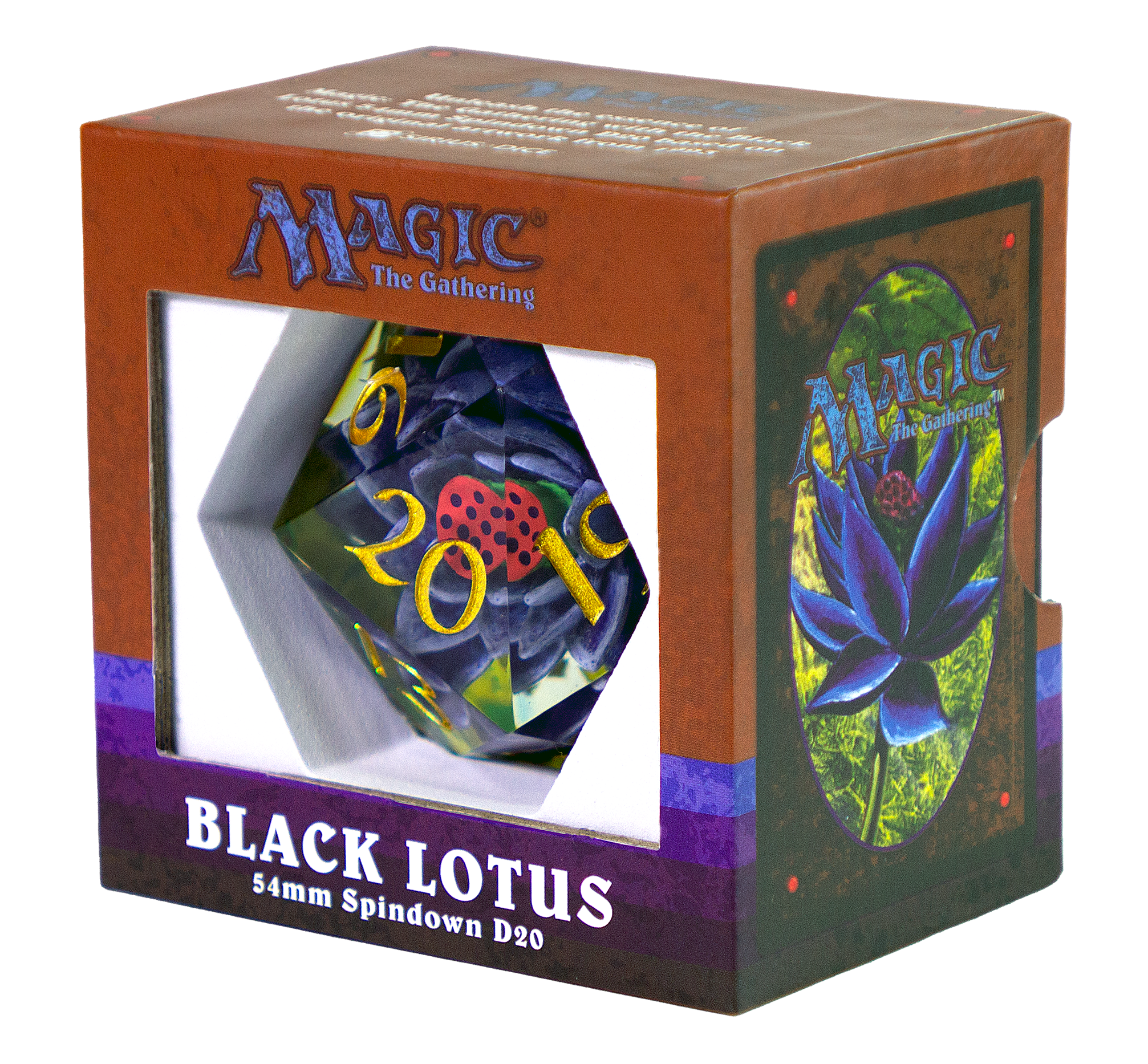 Sirius Dice:Black Lotus 54mm D20 | D20 Games