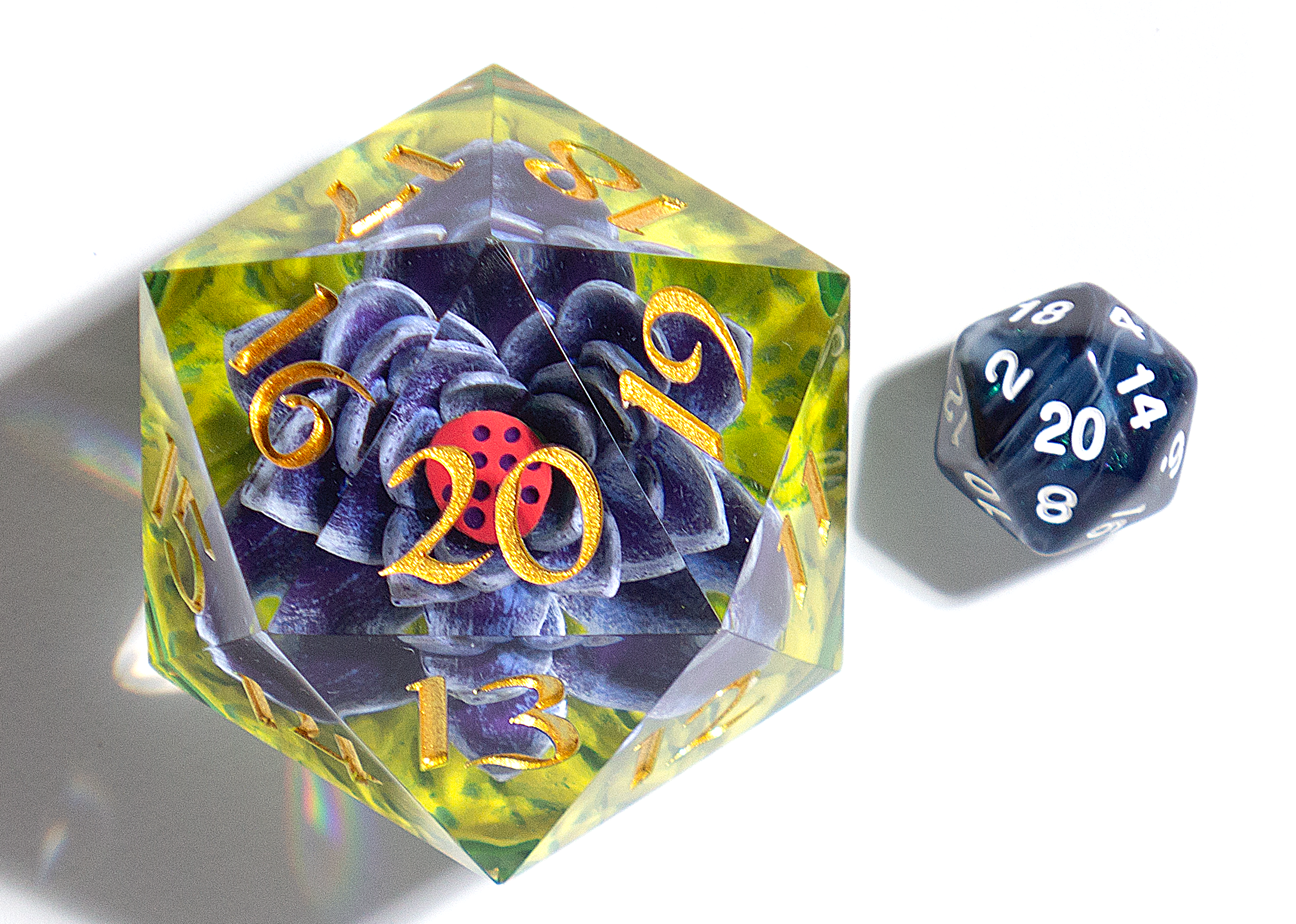 Sirius Dice:Black Lotus 54mm D20 | D20 Games