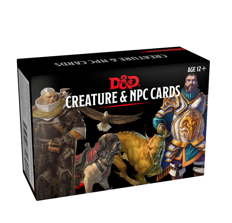 D&D Creatures And NPC Cards | D20 Games