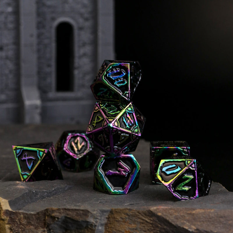 7 Piece RPG Set - Dark Nexus Hexbreaker