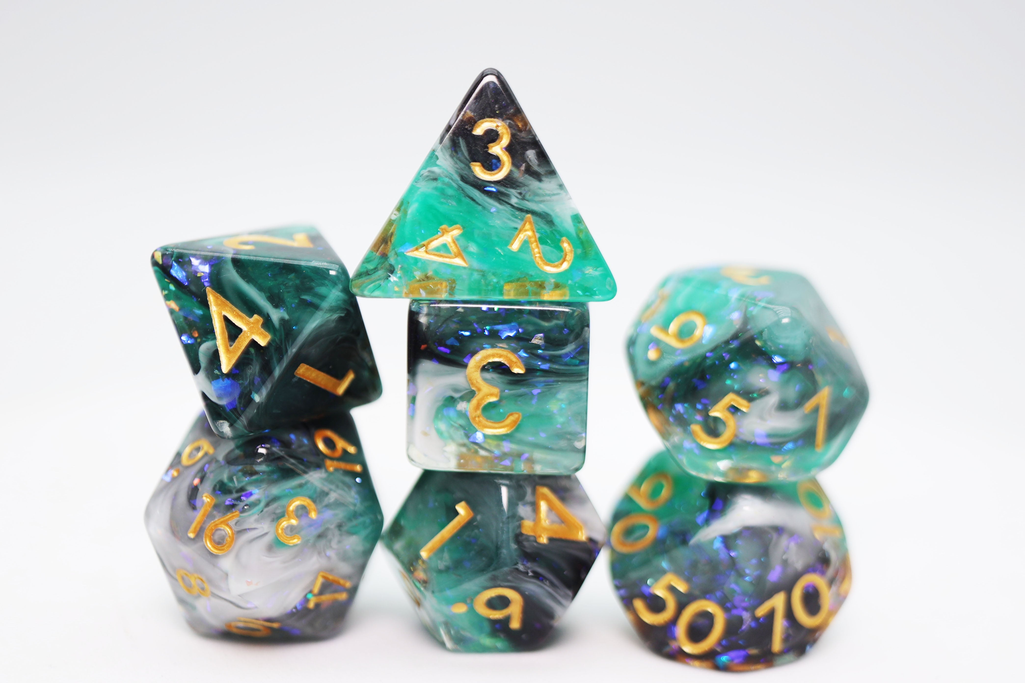 Forest Fog RPG Dice Set | D20 Games