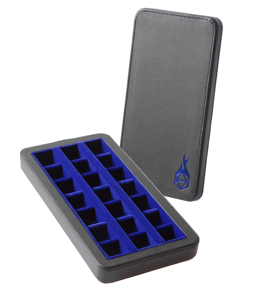 The Reliquary: Standard Premium Dice Case, Blue | D20 Games