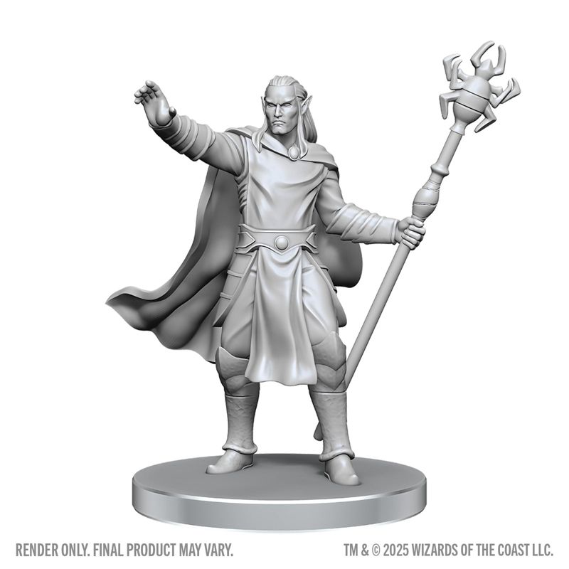 Yochlol & Drow Mage - D&D Nolzur's marvelous Miniatures
