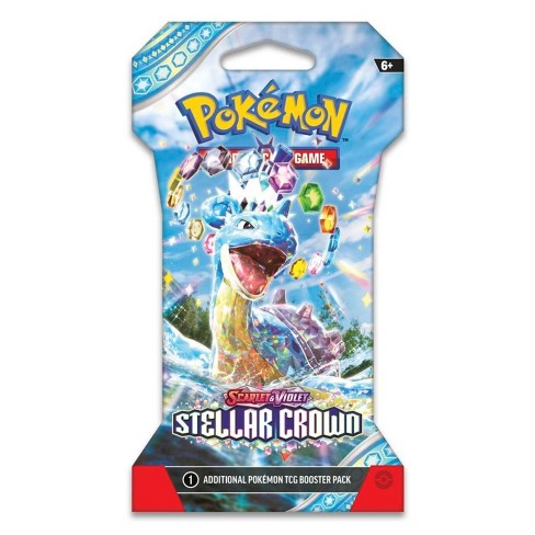 Pokemon Scarlet & Violet Stellar Crown Sleeved Booster Pack | D20 Games