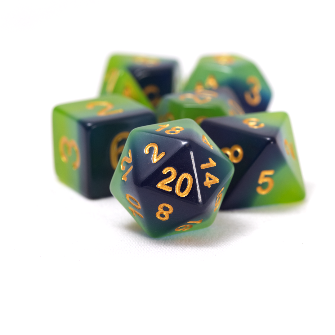 Sirius Dice: Green + Blue | D20 Games