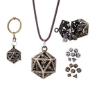 Grimskull's D20 Locket Gift Set - Ancient Gold