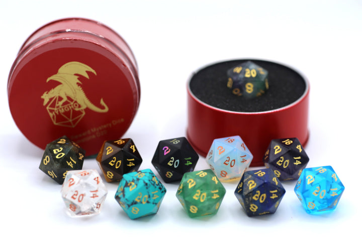Quest Reward Mystery Dice - Gemstone D20