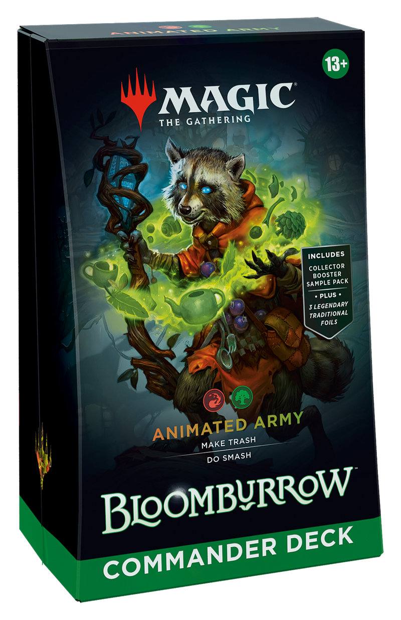 Animated Army Bloomburrow Commander Deck