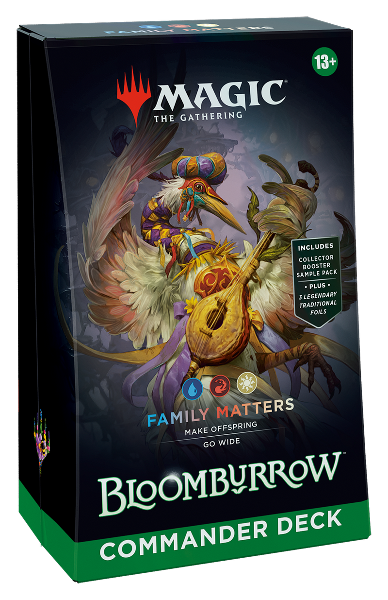 Family Matters Bloomburrow Commander Deck