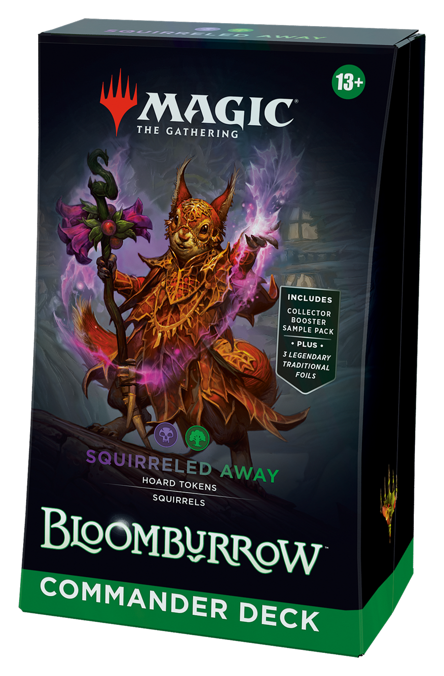 Squirreled Away Bloomburrow Commander Deck | D20 Games