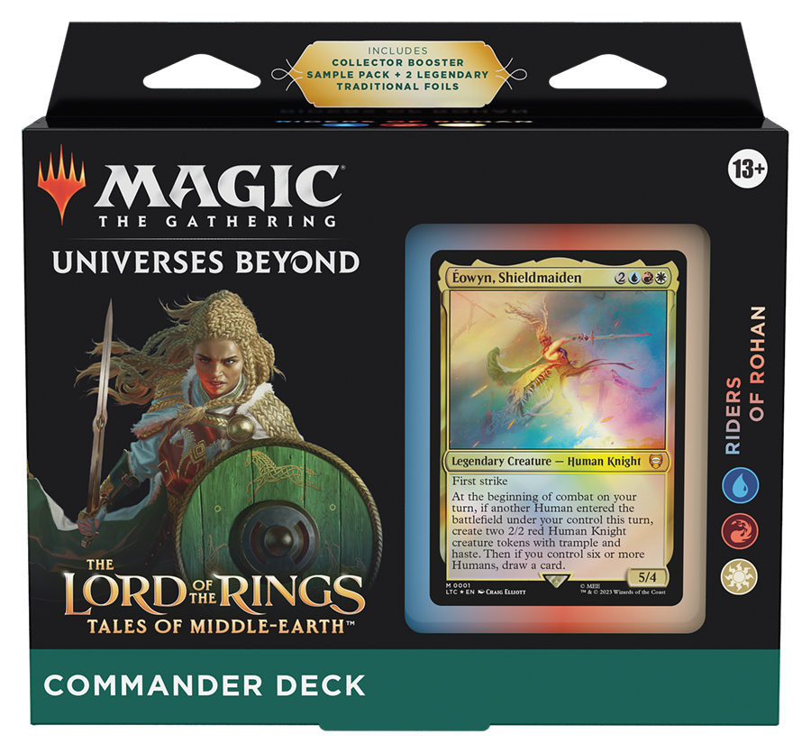 Lord of the Rings: Tales of Middle-earth Commander Deck: Riders of Rohan | D20 Games